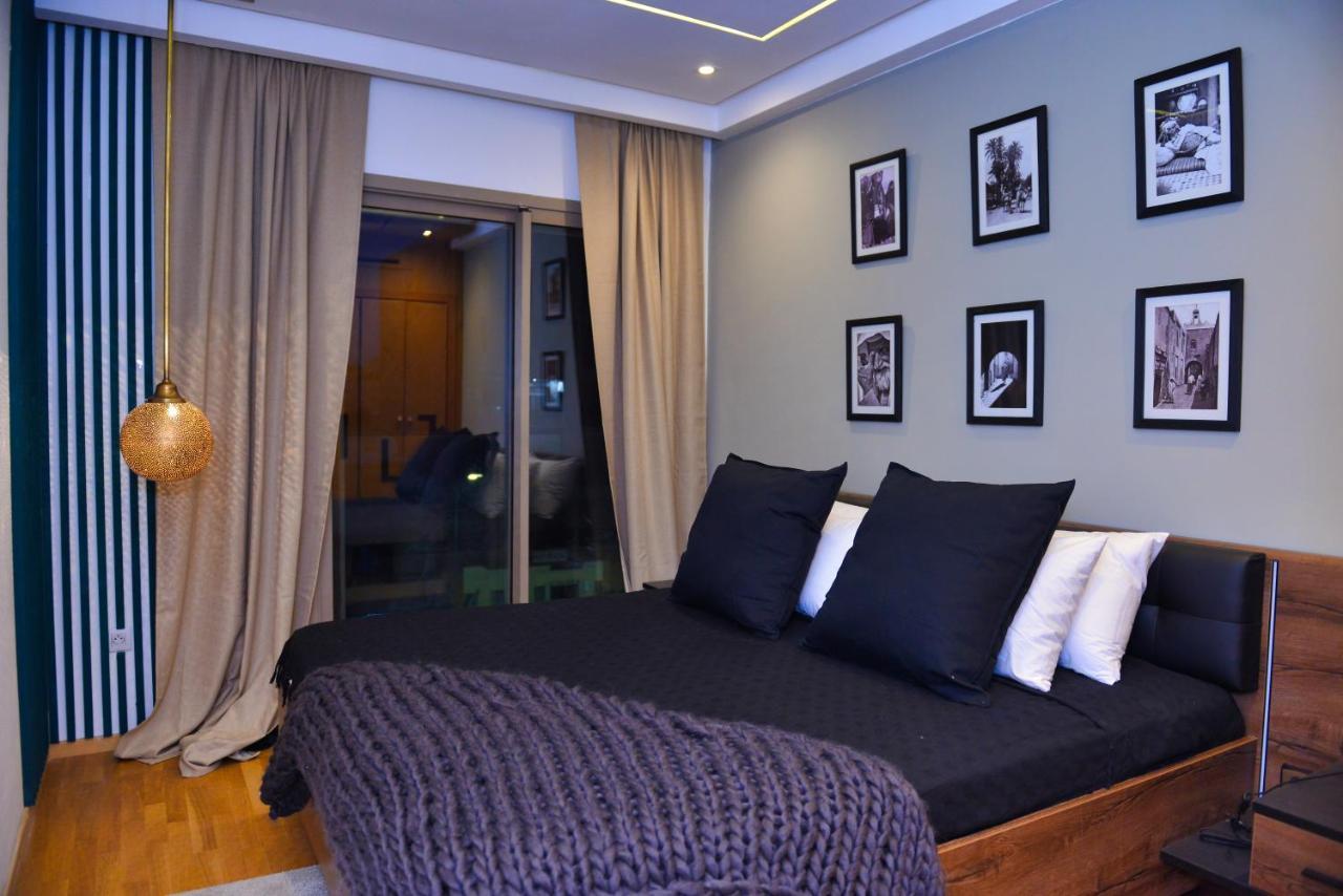 Appartement de prestige climatisé à l'hivernage 400m de la Gare Marrakesh Extérieur photo